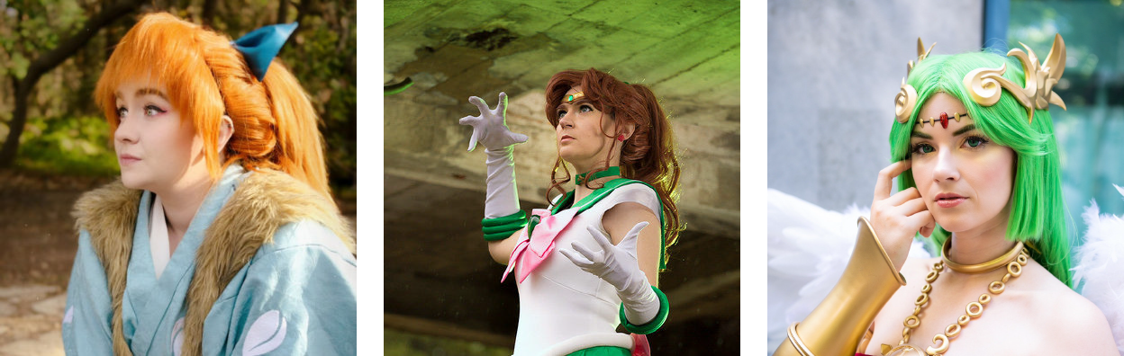 MikoMiko Cosplay, Teca Cosplay, and Jinglebooboo photos