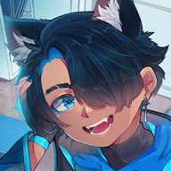 darkbluecat illustration