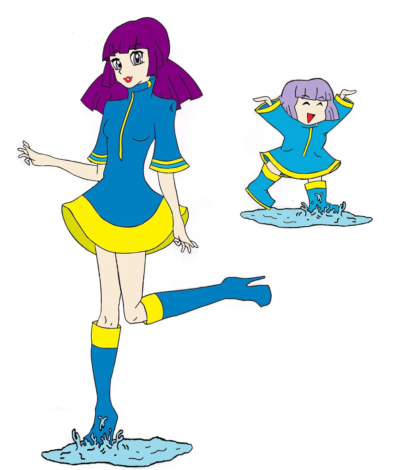 Entry by Herminio Mora - Artist; Catie Murphy - Painter; Erin Murphy - Outliner