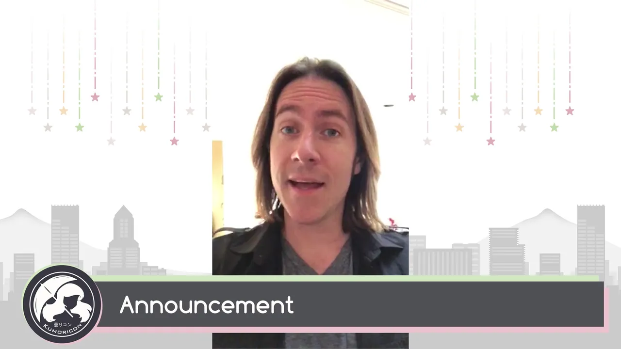 Watch Matthew Mercer Kumoricon 2018 announcement video