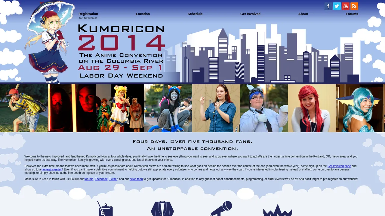 Kumoricon 2014 Website