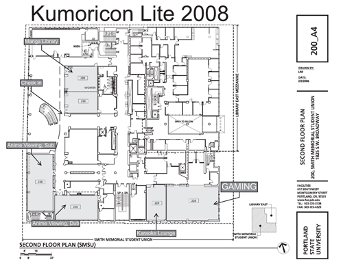 Kumoricon Lite Venue Map
