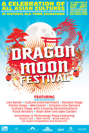 Dragon Moon Festival poster