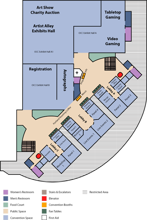 Event level 1 map