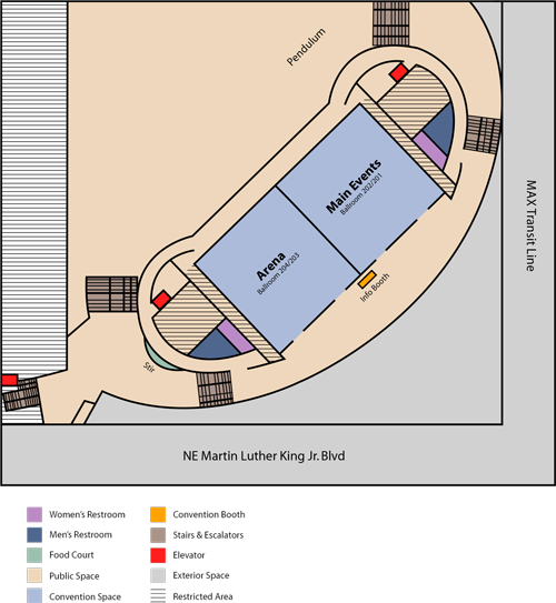 Event level 2 map