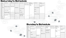 2003 schedule