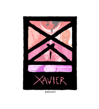 XAVIER - @BUILTFROMSKETCH logo