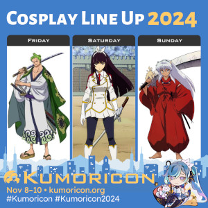 Cosplay frame template for Friday&ndash;Sunday, 1&times;1 aspect ratio