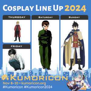 Cosplay frame template for Thursday&ndash;Sunday, 1&times;1 aspect ratio