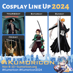 Cosplay frame template for Thursday&ndash;Sunday, 1&times;1 aspect ratio